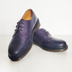 Dr Martens Purple Leather Oxford Shoes 1461 - Size UK 3 or 5 US